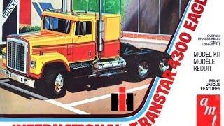 Unboxing AMT's International Transtar 4300 Eagle Truck