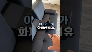 이 소파가 화제인 이유 #공간활용 #소파베드