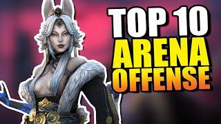 TOP 10 ARENA OFFENSE CHAMPIONS! | Raid: Shadow Legends