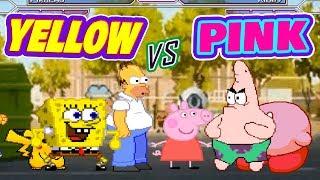 YELLOW VS PINK | BEST OF 3 SERIES | FUNNY GAMING