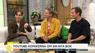 Humortrion IJWTBC ger ut bok — "Skapad genom improvisation" | Nyhetsmorgon | TV4 & TV4 Play