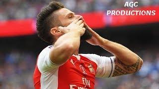 Olivier Giroud's 105 goals for Arsenal FC