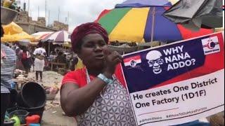 KUKRUDU ! Eshie Rado Rado Rado ! Market women praising Nana Addo