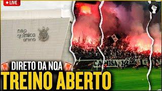 AO VIVO  TREINO ABERTO DO CORINTHIANS DIRETO DA NEO QUÍMICA ARENA