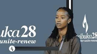 #Kwibuka28 message from Miss Rwanda 2020 Nishimwe Naomie ️