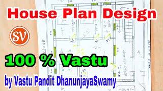 House Plan | by vastu pandit dhanunjaya  #houseplandesign #doublebedroom #Subha  Vastu#