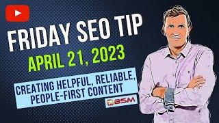 Creating Helpful, Reliable, People First Content | Google Search Central