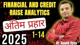 Financial and Credit Risk Analytics | Antim Prahar 2025 |1/14| MBA | Important QuestionsAnswer 1