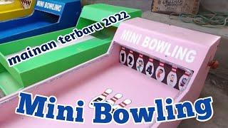 Wahana mainan anak terbaru Mini Bowling mainan pasar malam viral 2022