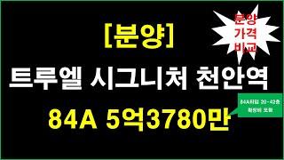 [분양] 트루엘 시그니처 천안역 최고 43층 236세대 분양