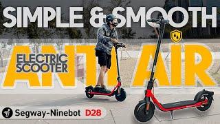 SKUTER LISTRIK SEGWAY NINEBOT D28 KickScooter D SERIES (Review)  - Speed Test Electric Scooter