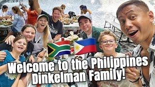 South African Family React to Lunch in a River in the Philippines ft. @dingodinkelman | Vlog #1730