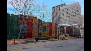 Kansas City library's huge bookshelf Mar 10