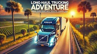 Long-Haul Trucking Adventure: Navigating South Carolina – A Trucker's Journey