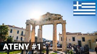 Luźny dzień w Atenach + Wzgórze Areopagu | Ateny vlog #1 