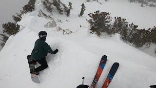 Death Chute, Snowbird, 3/27/2023 & 3/29/2023