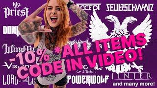 10% OFF  *ALL ITEMS  CODE IN VIDEO NAPALM RECORDS SHOP NOW! | Napalm Records