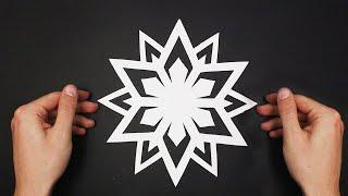 Paper Snowflake - EASY DIY