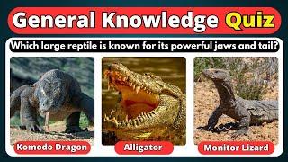 10 General Knowledge Quiz Questions About Amazing Animals | Wildlife Quiz | Helian GK Quiz