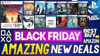 Tons of AMAZING New BLACK FRIDAY 2024 PlayStation Deals! 2024 PS5/PS4 Games CHEAPER