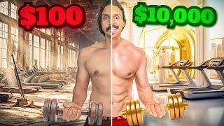 نادي بــ 100$  ريال ضد نادي بــ 10,000$