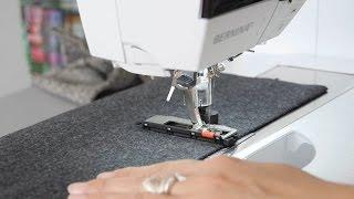 Tutorial: Videoanleitung BERNINA Knopflochfuss Nr. 3 und 3C und Knopflochschlittenfuss 3A und 3B