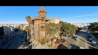 The Westerfeld Mansion of San Francisco's Alamo Square  FPV Drone Tour