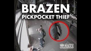 City of London Police - Do you know this brazen pickpocket thief?