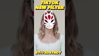 Japanese Kitsunegami Mask tiktok filter #tiktok #tiktokviral #tiktokeffect #effecthouse #effects