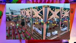 Wonderful Tent Decoration Sikar #Anjali Events Losal #Decoration #tent #viral_video