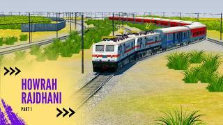 12301 Howrah New Delhi Rajdhani Express | Gameplay | Indian Train Simulator | Part #01