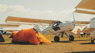 Bush Plane Camping at Biggest TAILDRAGGER Fly-In South Africa
