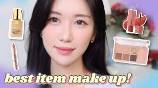 GRWM)최애 BEST템만 사용해서자연스럽게 세련된 착붙 메이크업 같이 준비해요!/파워지성피부/가을뮤트톤/로맨틱민서