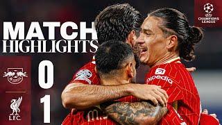 Nunez Goal the Difference in Germany! | RB Leipzig 0-1 Liverpool | UEFA Champions League Highlights