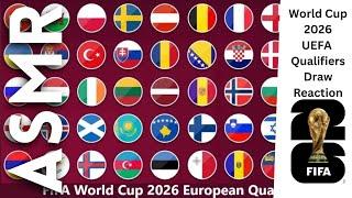 *EARLY* WC 2026 UEFA Qualifier Predictions [ASMR Football Soccer]