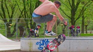 Chillen im Skatepark Moers