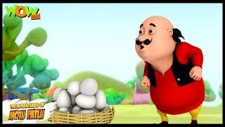 Motu Patlu Cartoons In Hindi |  Animated cartoon | Motu ke ande | Wow Kidz