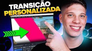 Como Configurar TRANSIÇÃO DE CENA Personalizada STINGER no OBS (Download Grátis)