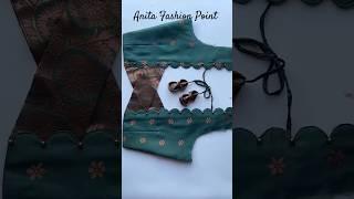 Blouse back neck design #blousedesign #neckdesign #blouse #videoviral #viralvideo #boatneck #diy