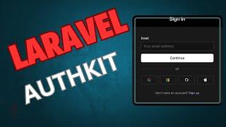 Laravel 12 AuthKit authentication