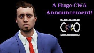 A Huge CWA Announcement!