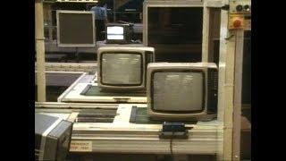 How to build a Television | Television assembly plant | Sanyo Televisions | Afternoon plus | 1984