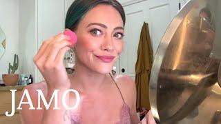 Hilary Duff's Quarantine Stay at Home Makeup Look | Get Ready With Me | JAMO