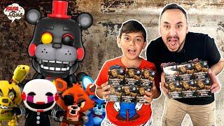 ПАПА РОБ И ЯРИК: FNAF MYSTERY MINIS И ЛЕФТИ FUNKO POP - РАСПАКОВКА ФИГУРОК!