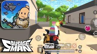 Sausage Man first look gameplay walkthrough (Android)