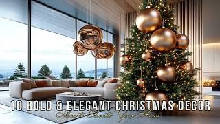 10 Bold & Elegant Christmas Decor Ideas to Elevate Your Home