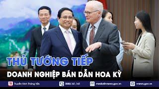 Thủ tướng Phạm Minh Chính tiếp các doanh nghiệp bán dẫn Hoa Kỳ - VNews