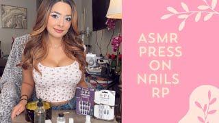 ASMR Friend Does Your Press On Nails  Roleplay (Soft Spoken)