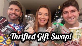 Thrifted Christmas Gift Swap | Thrifted Christmas | Kate McCabe | Mr Carrington | Luke Catleugh 