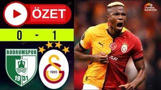 Bodrumspor (0-1) Galatasaray Özet Süper Lig 13. Hafta